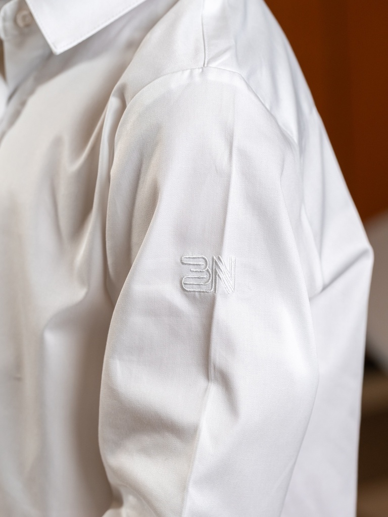 Girls white slim fit