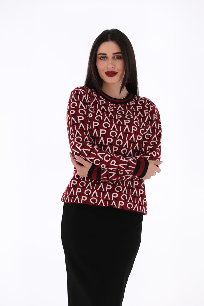 Adult Qatar monogram Sweaters