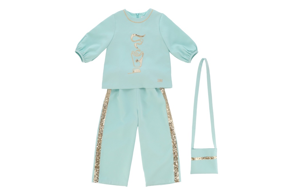 Tiffany blue Medkhan set