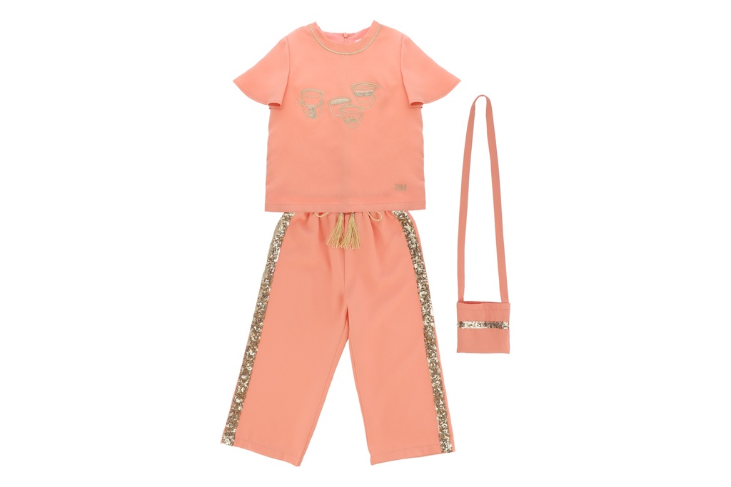 Peach Finjan set