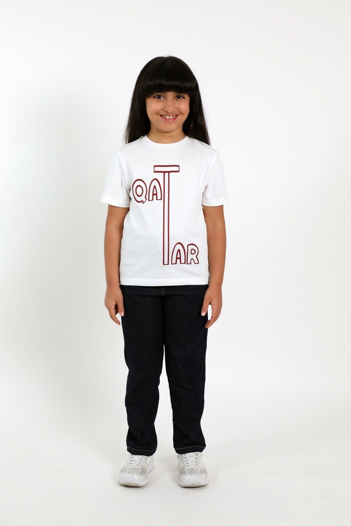 Kids Tshirt with outlines letters