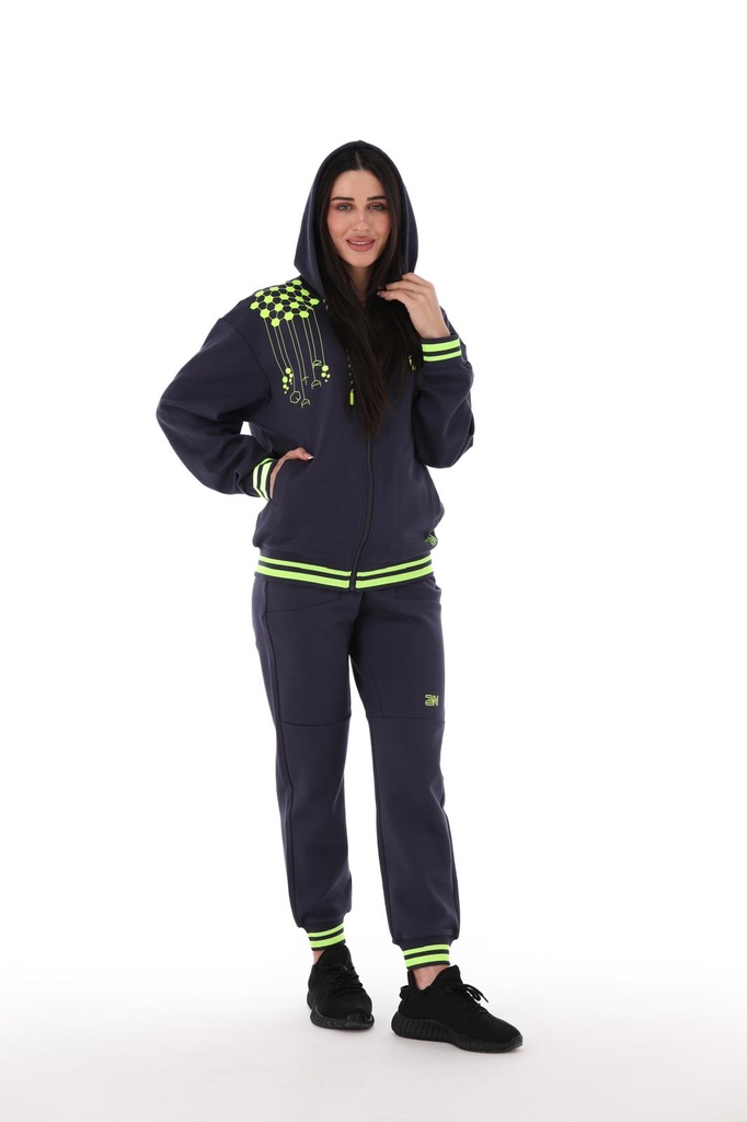 Neon Qatar tracksuit Set