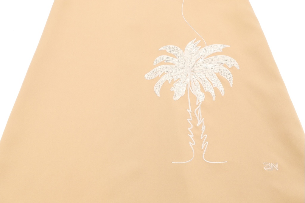 Biege Palm Jallabiya