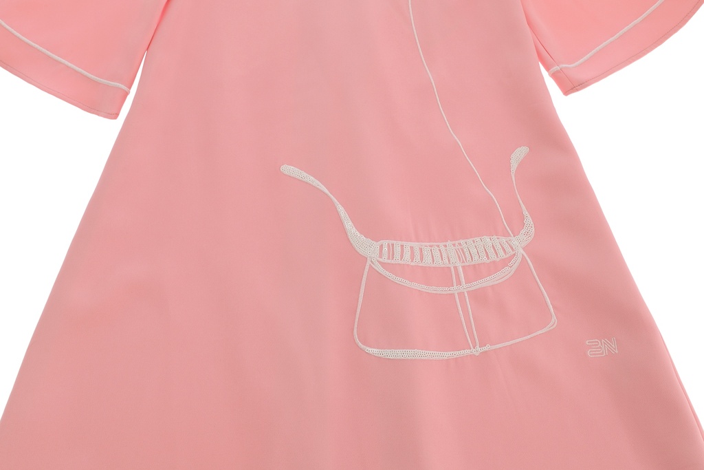 Pink Batola Jallabiya