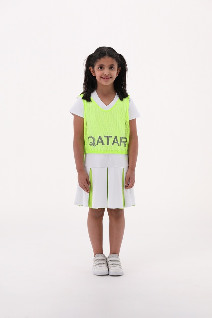 Girls tennis dress with vest