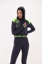 Women Neon Qatar tracksuit Set
