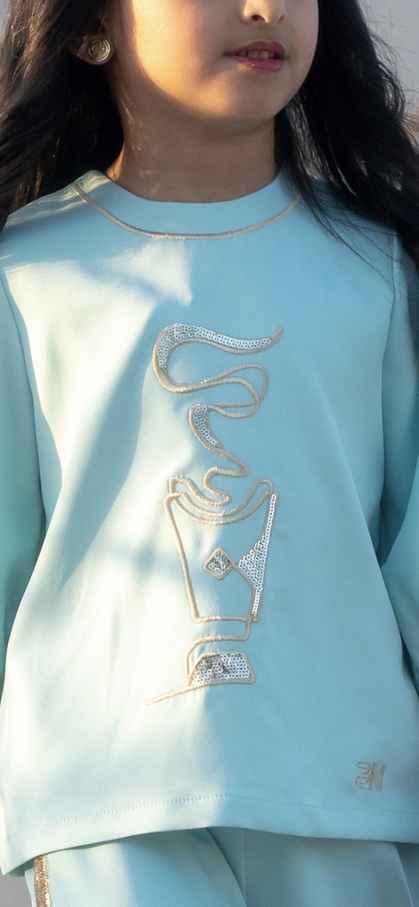 Tiffany blue Medkhan set