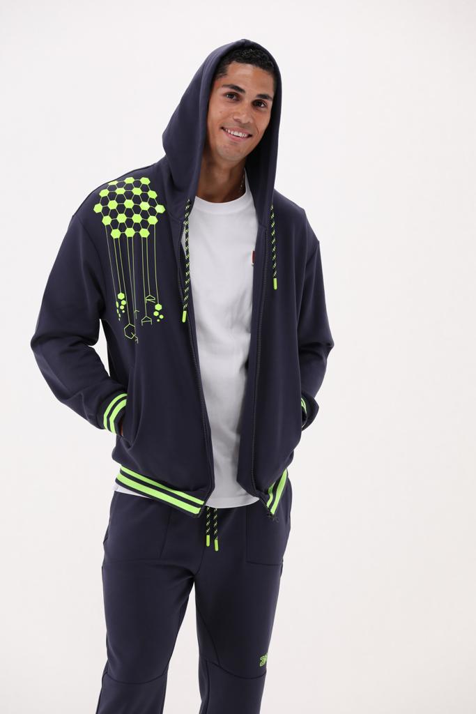 Neon Qatar tracksuit Set