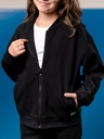Black Relax fit tracksuit