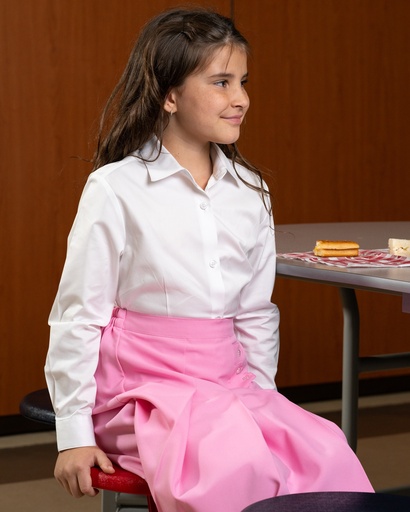 قميص ابيض ضيق