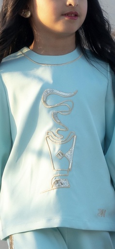 Tiffany blue Medkhan set